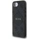 Guess 4G Circle Classic Logo MagSafe Case for iPhone 16e - Black