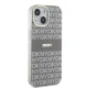 Чехол DKNY для iPhone 15 / 14 / 13 IML Mono & Stripe MagSafe, бежевый