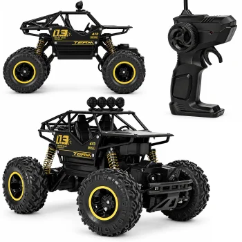 RC off-road buggy 1:16 with 4x4 drive and rechargeable battery