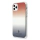 Apple iPhone 11 Pro Max 6.5\'\' US Polo Gradient Pattern Collection Case Cover (USHCN65TRDGRB), Blue / Red | Чехол...