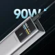 CUKTECH CKPB100PGLBL ārējais akumulators 150W 10000mAh USB-C USB-A, pelēks