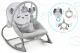 Nukido 705100 Baby Bouncer with Vibration, Grey