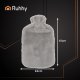 Ruhhy Rubber Hot Water Bottle with Plush Cover 3.5L 26384