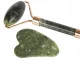 Nefrīta sejas masāžas rullītis + Gua Sha plāksne, Dažādas krāsas | Jade Face Roller with Gua Sha Massage Plate