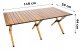 Tūrisma saliekamais galds 120x60cm | Travel Folding Table