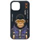 Nimmy Cool&Cute 2.0 Monkey vāciņš Apple iPhone 15, melns