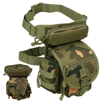 Taktiskā kājas soma / jostas soma, militāra, ūdensizturīga