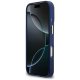 Guess IML 4G Script metāla vāciņš iPhone 17 Pro – zils | Phone Case Cover