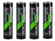 AA R6 Ni-MH 1.2V 4800 mAh Rechargeable Batteries, 4 pcs