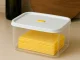 Airtight Food Storage Container with Lid, 2.5L, White