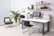 ModernHome computer desk for home or office, white