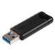 Verbatim Store n Go 32GB Pinstripe USB 3.0, Black | USB Zibatmiņa Fleška