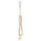 Подвеска для телефона Guess Chain Metal 4G Charm, розовая