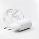 Сетевое зарядное устройство SBS TETRPD20W 20W USB-C USB-A Power Delivery, белое