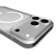 Puro iPhone 17 Pro Case Lite Mag, Transparent with White Ring