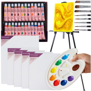 41-Piece Painting Set with Easel Maaleo 00026800