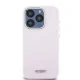 DKNY iPhone 15 Pro vāciņš Liquid Silicone Small Metal Logo MagSafe, rozā