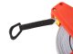 Measuring tape 30m with centimeter and inch markings, orange