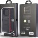 Чехол Audi Carbon Fiber Stripe для iPhone 13 / 13 Pro черный