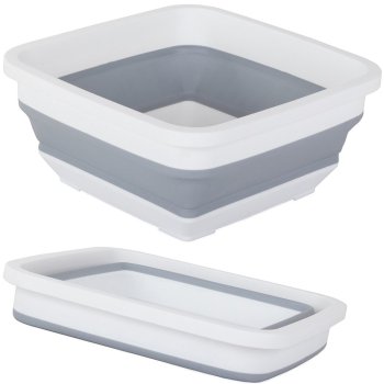 Universāla Salokāma Silikona Bļoda, 6 l | Universal Kitchen Travel Foldable Silicone Bowl