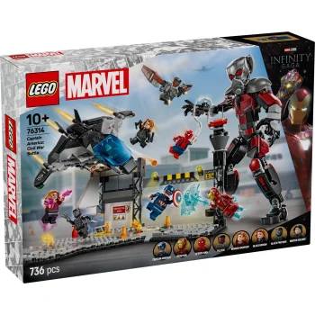 LEGO Marvel Super Heroes 76314 Captain America: Civil War Battle