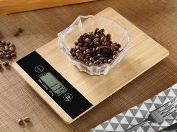 Elektroniskie Digitālie Virtuves Svari ar LCD displeju, 5kg/1g | Electronic Digital Kitchen Weight Scale with Display
