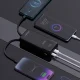 Внешний аккумулятор Dudao K15Pro 20000мАч 22.5W со встроенными кабелями -...