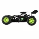 Tālvadības apvidus auto 1:32 15km/h 2.4GHz, Melns/Zaļš
