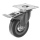 Heavy Duty Swivel Caster Wheels with Brakes Malatec 22537, Set of 4