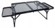 Travel Folding Aluminum Table with Shelves