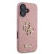 Guess iPhone 16 Case Fixed Glitter Big 4G, Pink