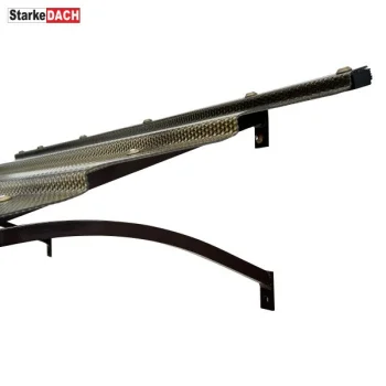 Taisnais jumtiņš STARKEDACH Diamonds T-150, 150 x 95.4 cm, brūns
