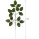 Gardlov Artificial Rose Leaf Branches, 51 cm, Set of 12