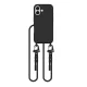 Tech-Protect iPhone 16 vāciņš MagNecklace MagSafe, melns