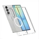 Spigen AirSkin MagFit vāciņš Samsung Galaxy Z Fold 8 Ultra, caurspīdīgs un balts