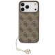 Guess iPhone 17 Pro Max vāciņš 4G Charms Collection MagSafe, brūns