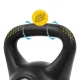 4FIZJO Kettlebell Exercise Weight 8 kg, Black