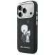 Karl Lagerfeld Karl & Choupette Back Logo MagSafe Case for iPhone 17 Pro, Black