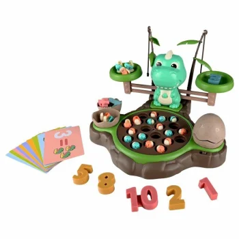 Dinosaur Fishing Game for Kids Educational Skill Toy with Rods