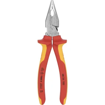 Knipex Needle-Nose Combination Pliers 08 26 185 VDE 1000 V, 185 mm
