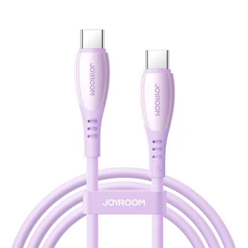 Joyroom S-A59 USB-C - USB-C kabelis 60W 1.2m, violets