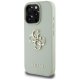 Guess Grained Big 4G Logo vāciņš Apple iPhone 16 Pro zaļš
