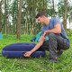 Bestway 67224 Single Airbed with Built-in Foot Pump, 188x99 cm