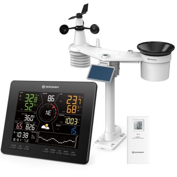 Беспроводная метеостанция Bresser 4cast MD 7-in-1 WiFi черная