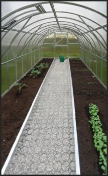 Greenhouse Track Separator Profiles 8 m