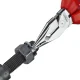 Kombinētās knaibles ar smailiem galiem Knipex 08 25 185, 185 mm
