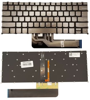 Lenovo ThinkBook 14 G2 / G3 Keyboard with Backlight, US, Gray