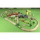 Kruzzel koka dzelzceļa trase ar vilcienu 57 elementi, 3.2m
