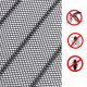 Durvju Moskītu Odu Kukaiņu Tīkls Pretinsektu Siets - 80/90/100 x 210/220, Melns | Mosquito Door Mesh Net Anti-Insect...