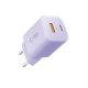 Tech-Protect NCM33 PD 33W QC3.0 USB-C / USB-C Wall Charger - Purple